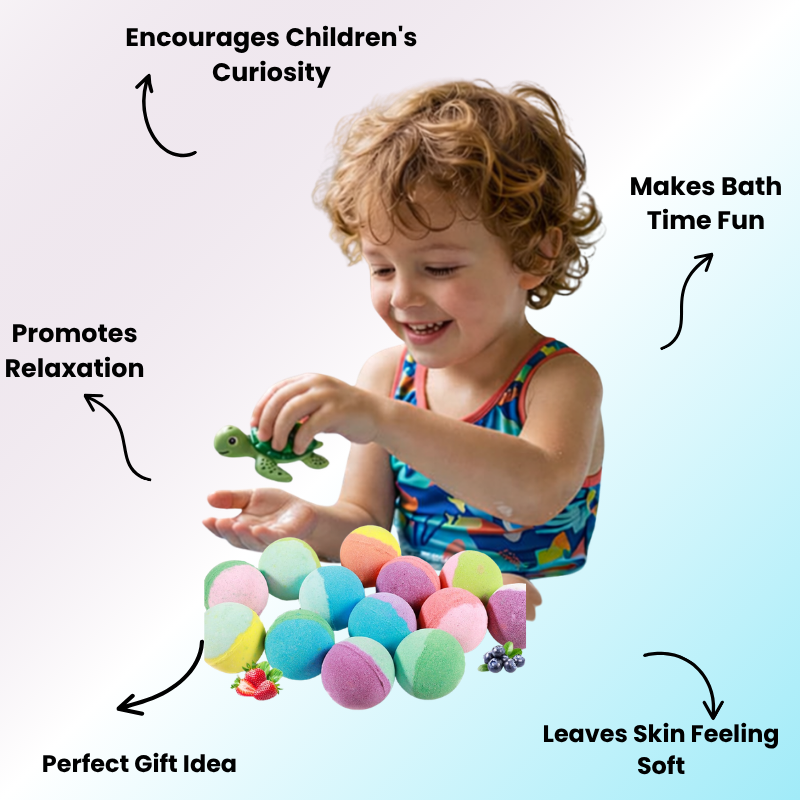 Bath Bombs with Surprises for Children - Bambino & Co™